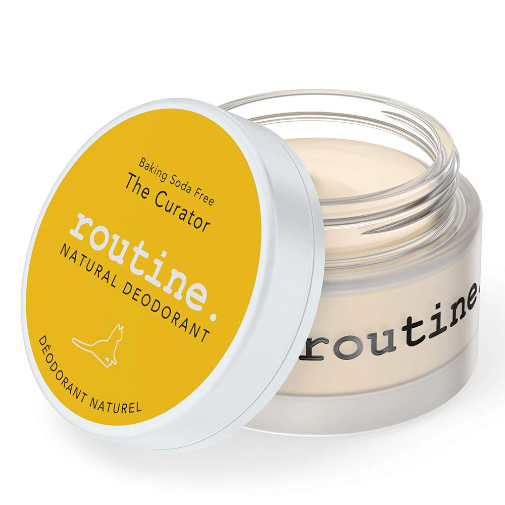 Routine Natural Deodorant Jar - The Curator -- 58 g