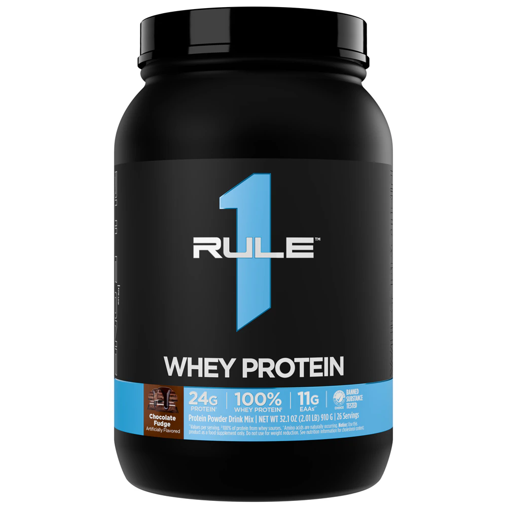 Rule One Proteins Whey Protein Chocolate Fudge -- 26 Servings - 2.01 Lb