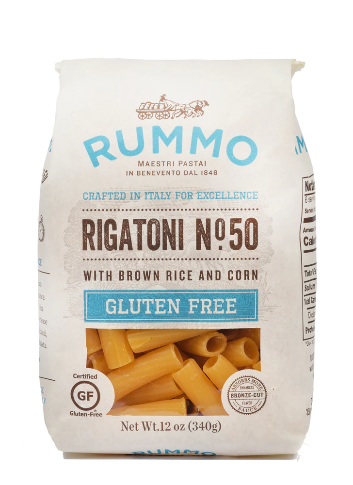 Rummo Gluten Free Rigatoni Pasta No 50 -- 12 oz
