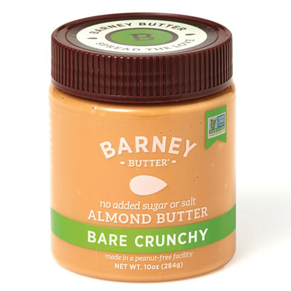 Barney Butter Non-GMO Almond Butter Bare Crunchy -- 10 oz