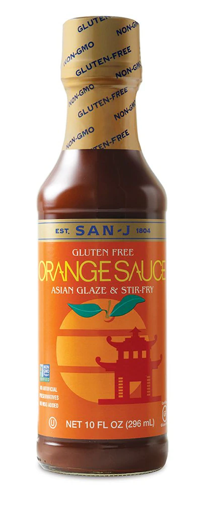 San-J Gluten Free Asian Glaze & Stir-Fry Orange Sauce -- 10 fl oz