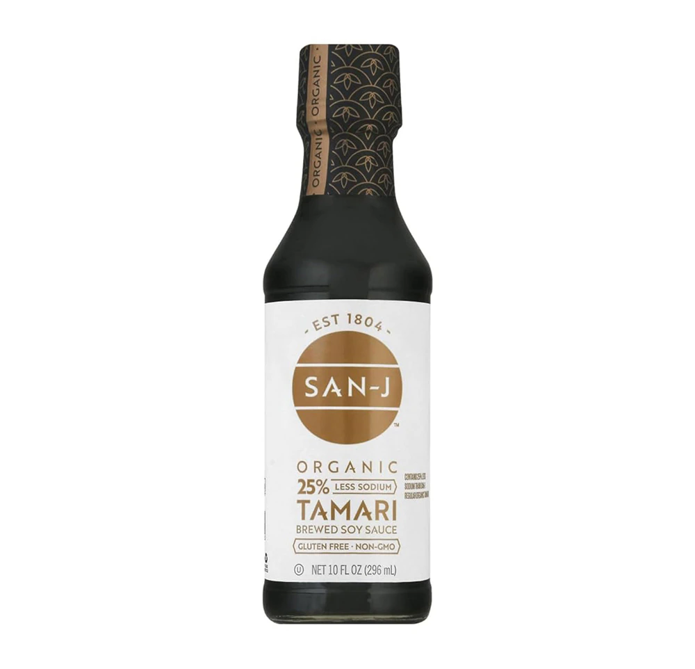 San-J Soy Sauce Organic Gluten Free Reduced Sodium -- 10 fl oz