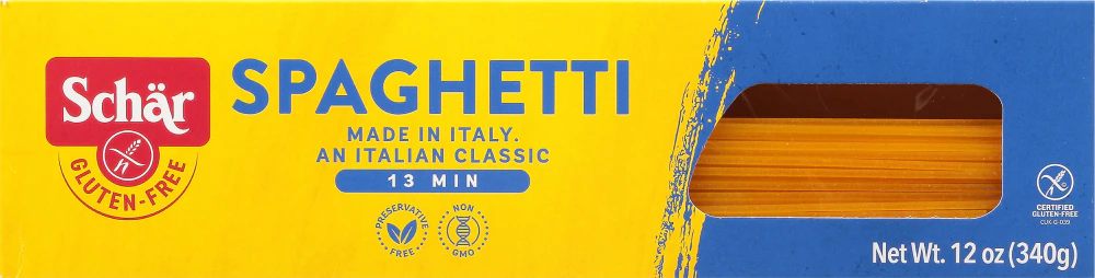 Schar Bonta d' Italia Gluten Free Spaghetti -- 12 oz