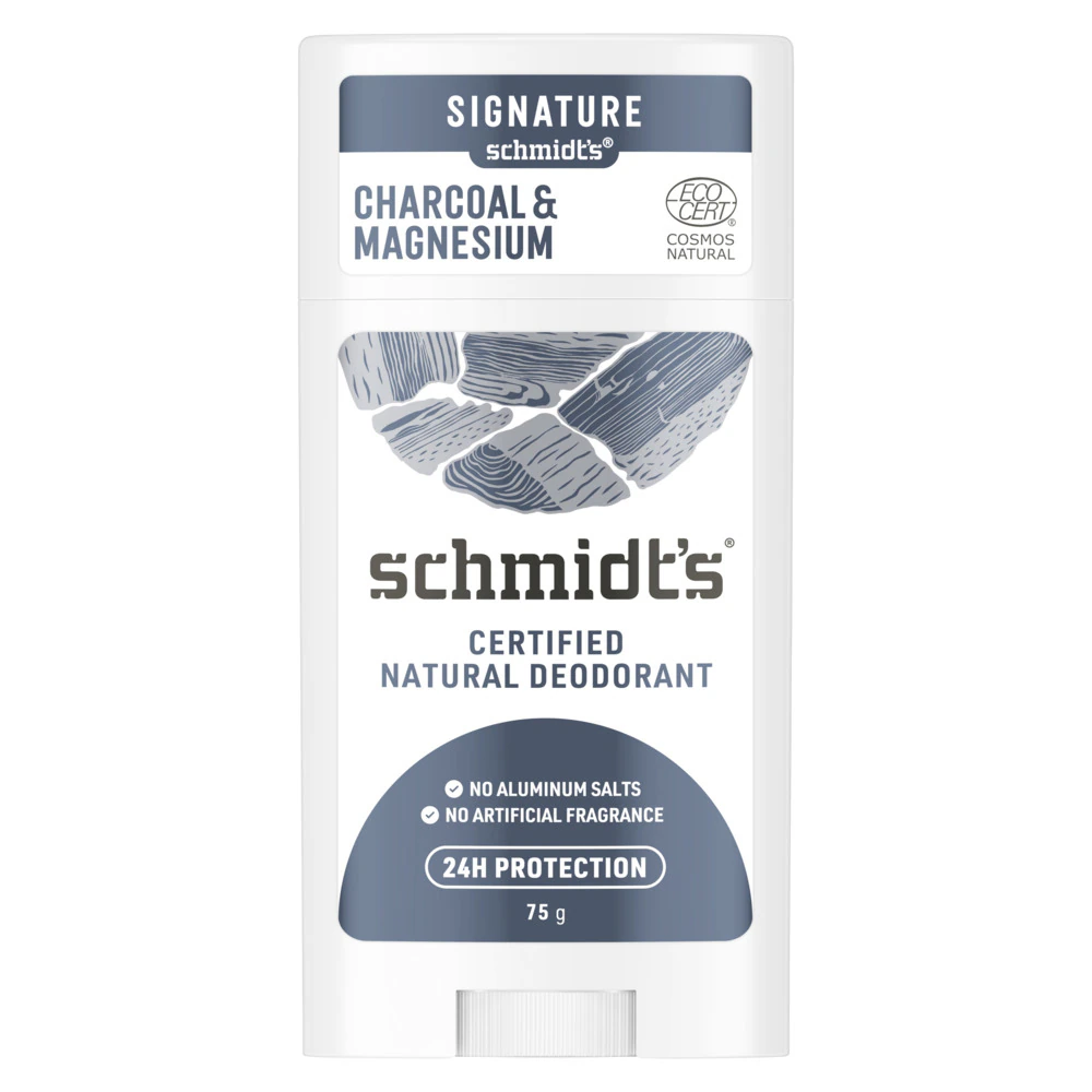 Schmidt's Natural Deodorant Aluminum-Free - Charcoal & Magnesium -- 2.65 oz