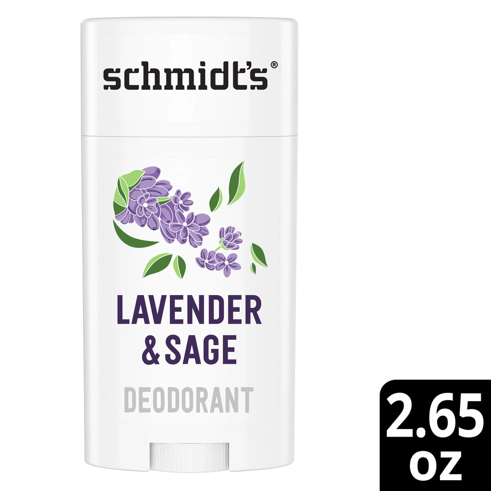 Schmidt's Natural Deodorant Aluminum Free Lavendar & Sage -- 2.65 oz