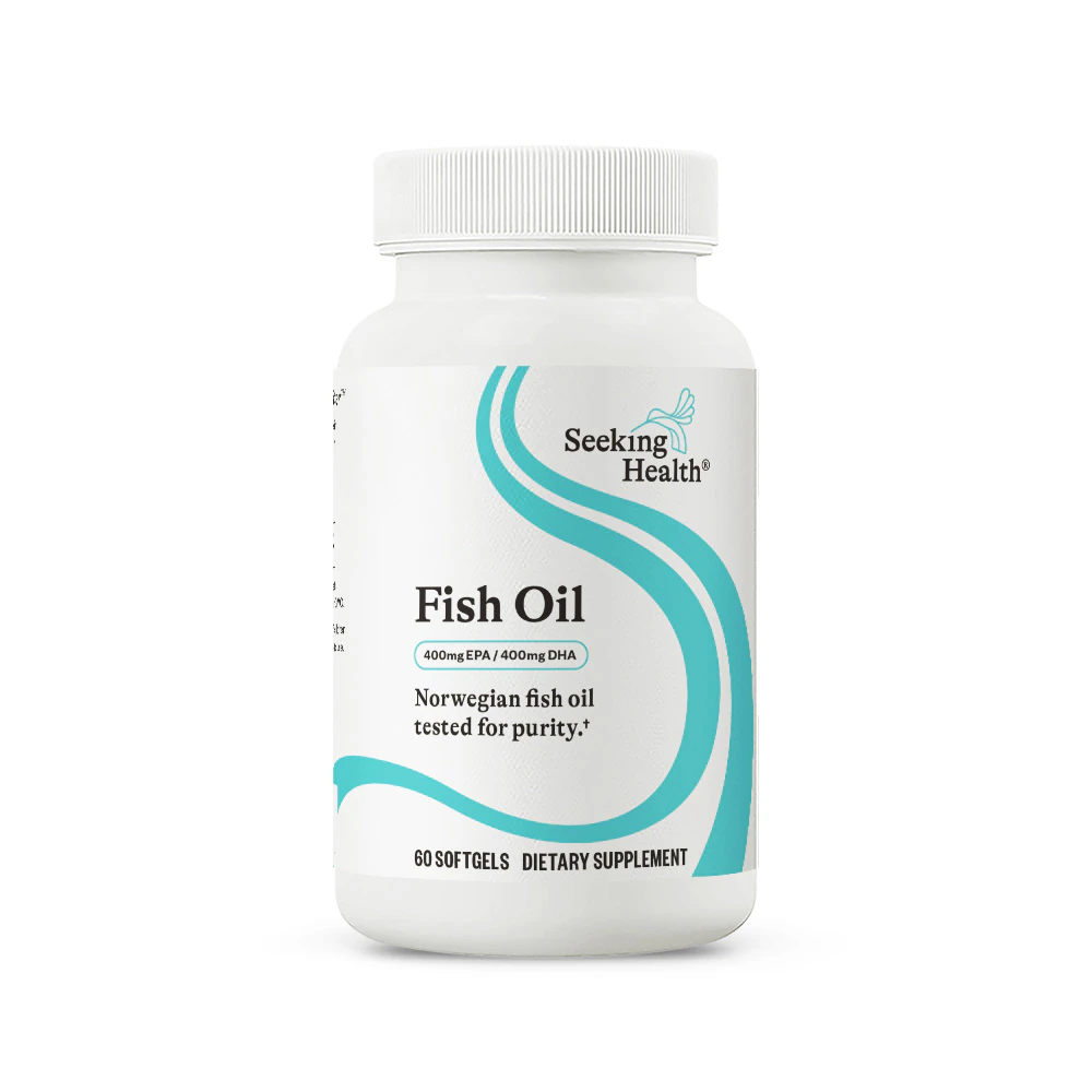 Seeking Health Fish Oil -- 60 Softgels