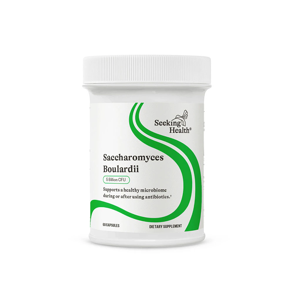 Seeking Health Saccharomyces Boulardii -- 60 Capsules