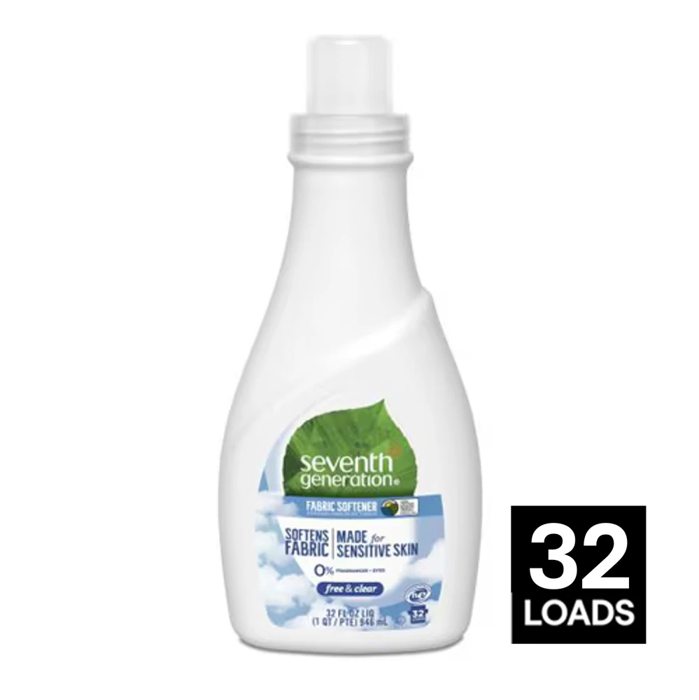 Seventh Generation Fabric Softener 32 Loads Fragrance Free -- 32 fl oz