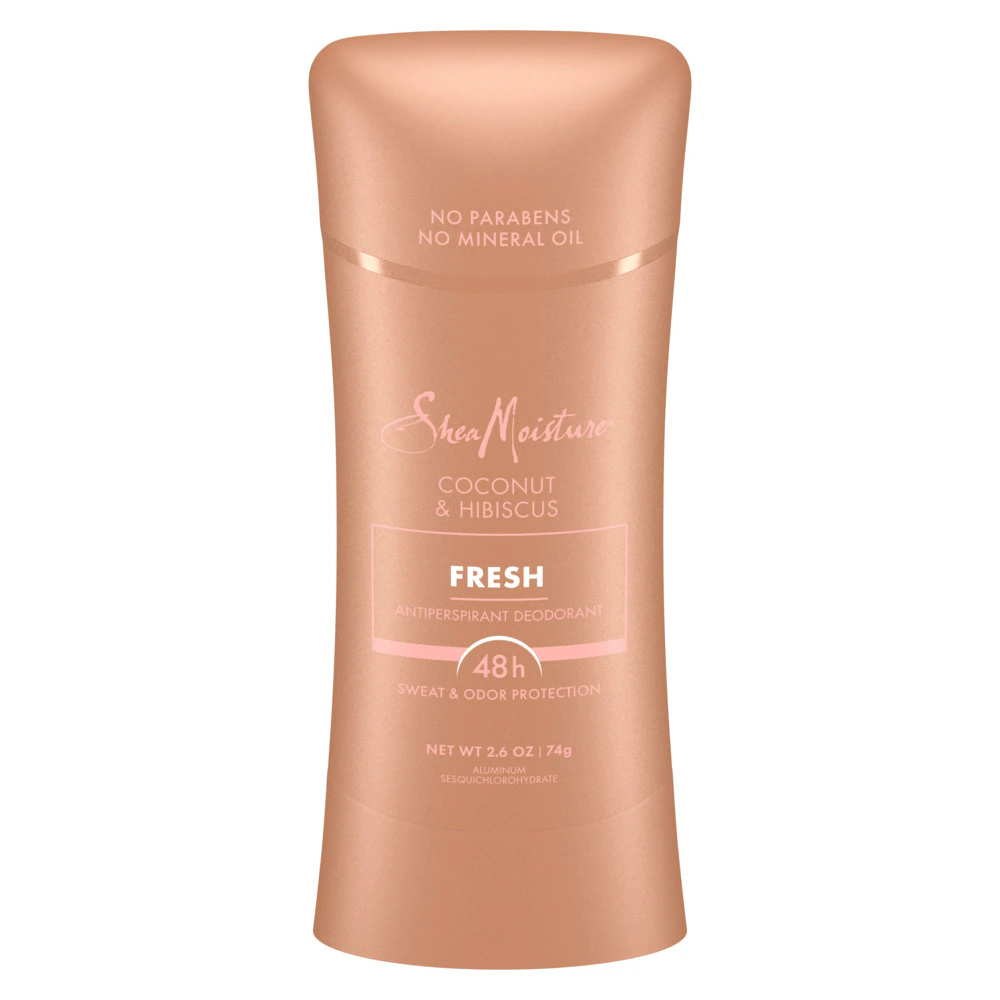 SheaMoisture Antiperspirant Deodorant Stick Fresh with Coconut & Hibiscus -- 2.6 oz