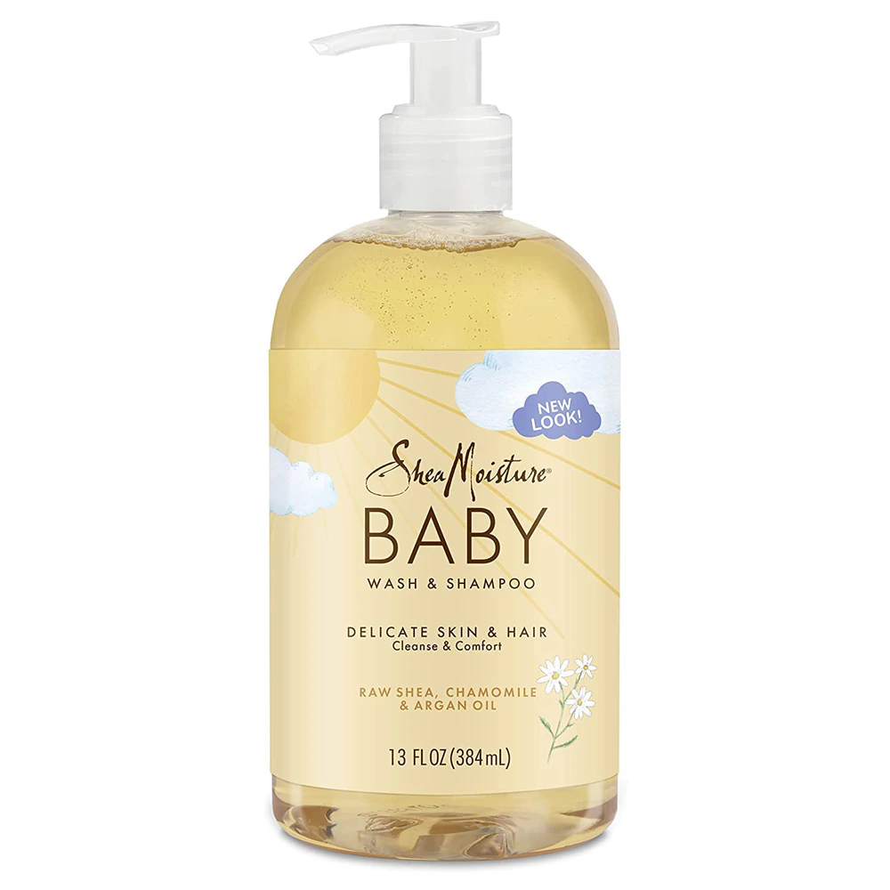 SheaMoisture Baby Wash & Shampoo Moisture Raw Shea Butter -- 13 fl oz