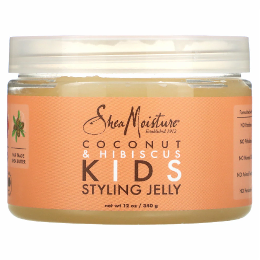 SheaMoisture Kids Styling Jelly Hair Gel Coconut & Hibiscus -- 12 oz