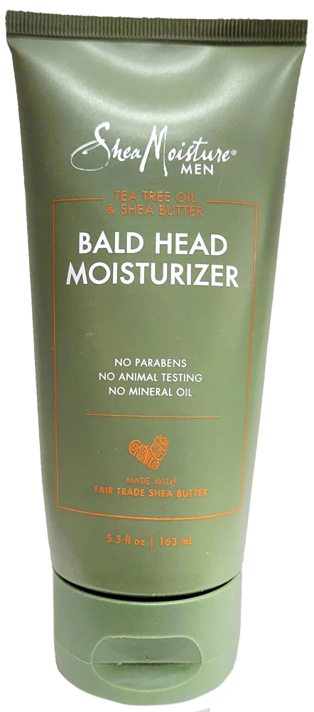 SheaMoisture Men Tea Tree Oil & Shea Butter Bald Head Moisturizer -- 5.5 fl oz