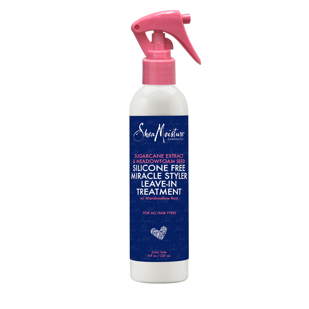 SheaMoisture Silicone-Free Sugarcane Extract & Meadowfoam Seed Leave-in Conditioner for Dry Hair -- 8 fl oz