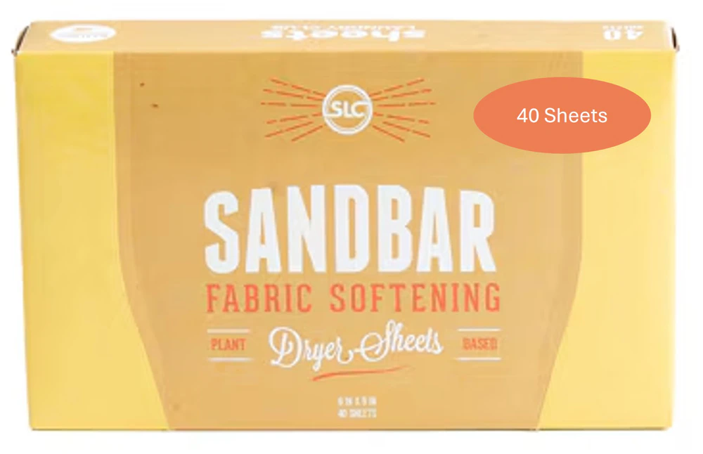 Sheets Laundry Club Dryer Sheets Sandbar -- 40 Sheets