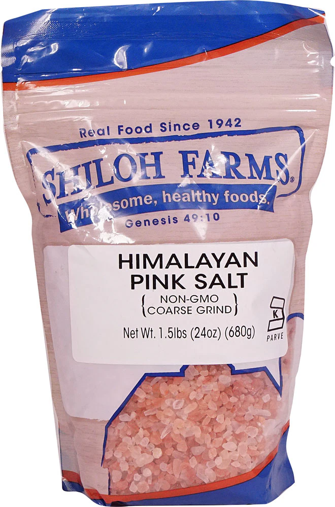 Shiloh Farms Himalayan Pink Salt - Coarse Grind -- 1.5 lbs