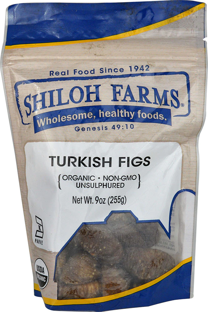 Shiloh Farms Organic Turkish Figs -- 9 oz