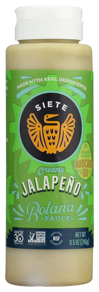 Siete Botano Sauce Creamy Jalapeno -- 8.5 fl oz