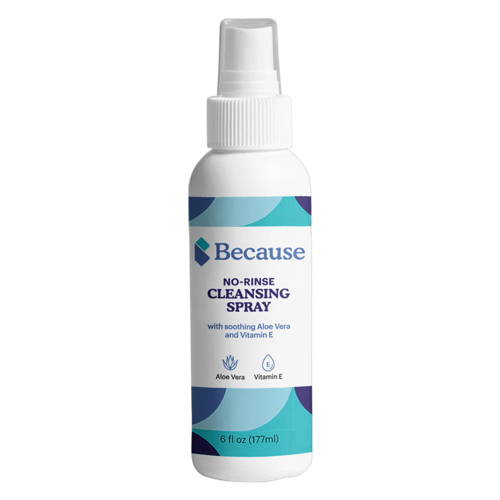 Because No-Rinse Cleansing Spray -- 6 fl oz