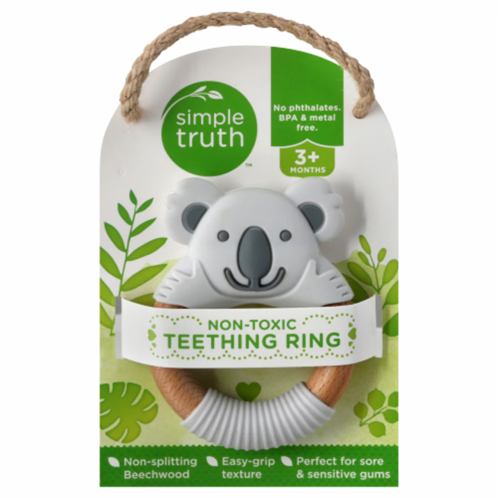 Simple Truth Baby Teething Ring -- 1 Ring