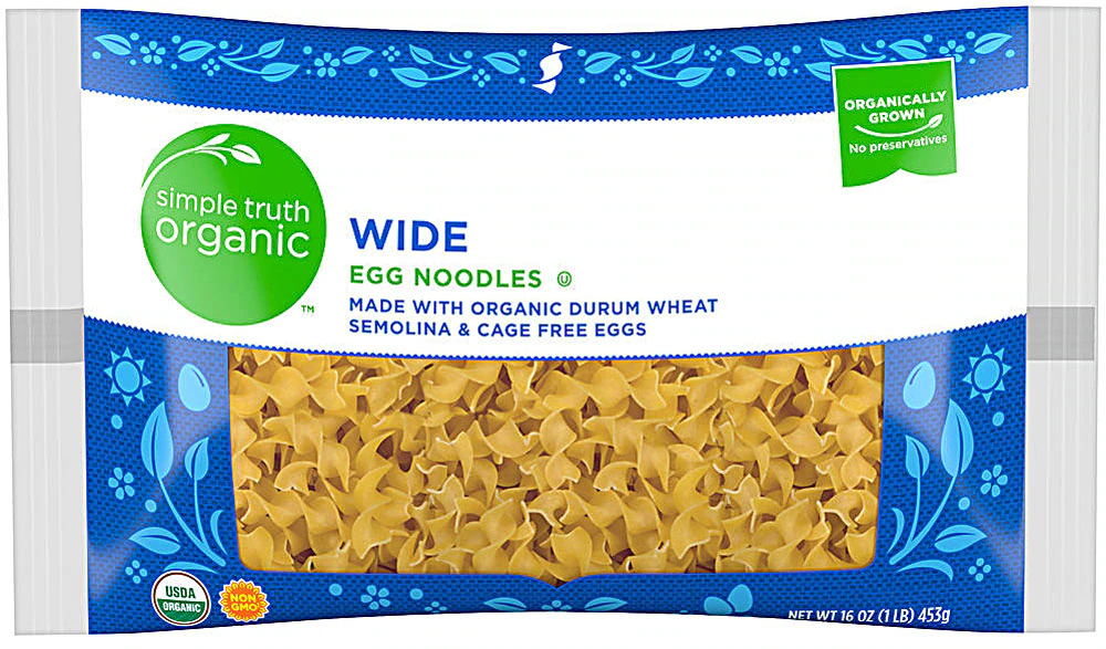 Simple Truth Egg Noodles Wide -- 16 oz