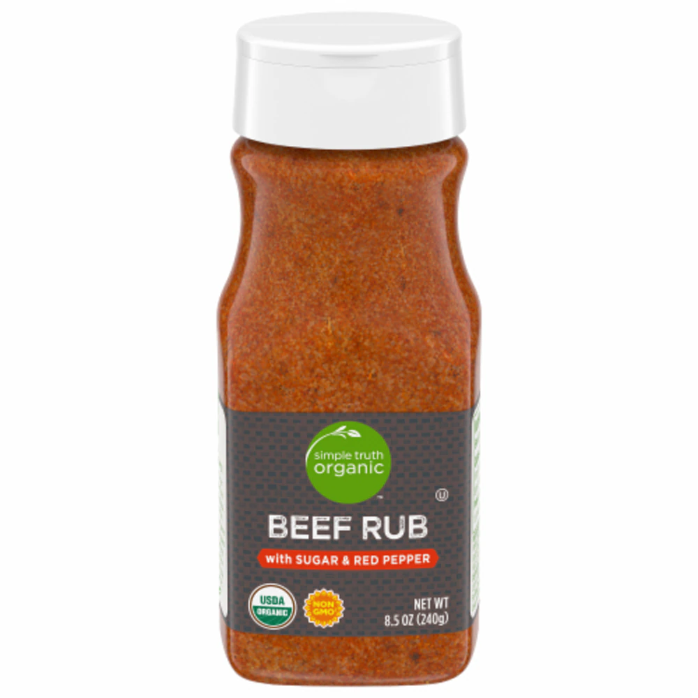 Simple Truth Organic Beef Rub -- 8.5 oz