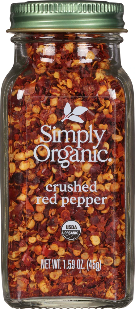 Simply Organic Crushed Red Pepper -- 1.59 oz