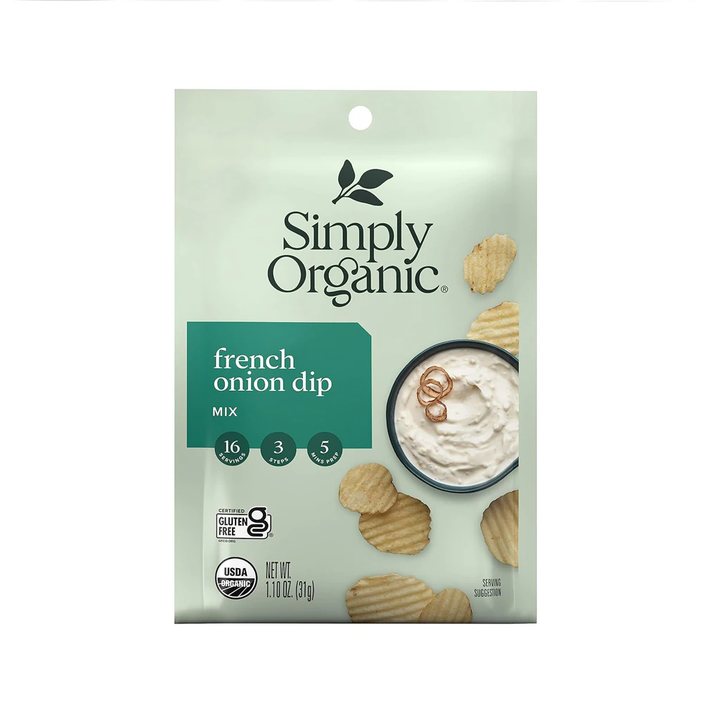 Simply Organic Dip Mix French Onion -- 1.1 oz