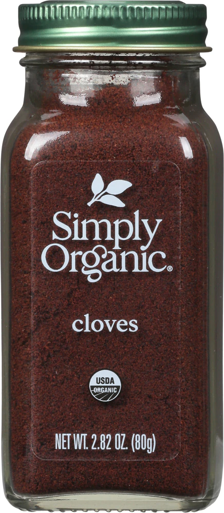 Simply Organic Ground Cloves -- 2.82 oz