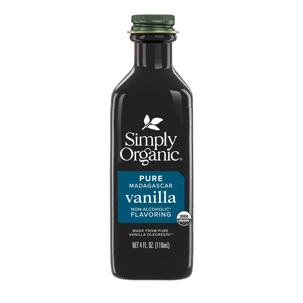 Simply Organic Madagascar Vanilla Flavoring Non-Alcohol -- 4 fl oz
