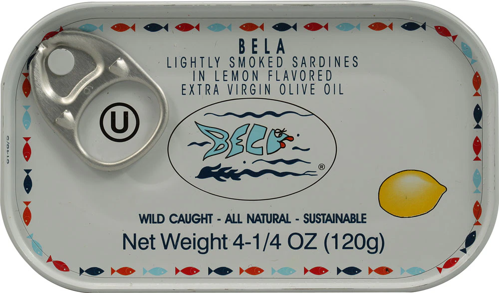 Bela Kosher Sardines In Lemon Sauce -- 4.23 oz