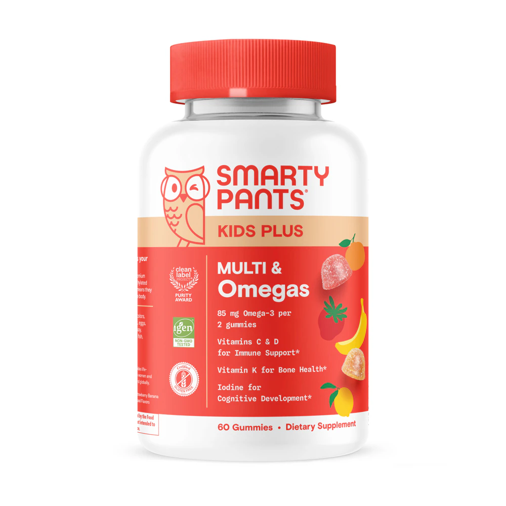 SmartyPants Kids Formula Multi and Omegas Gummies -- 120 Gummies