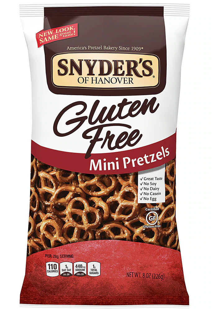 Snyder's Of Hanover Gluten Free Mini Pretzels -- 8 oz