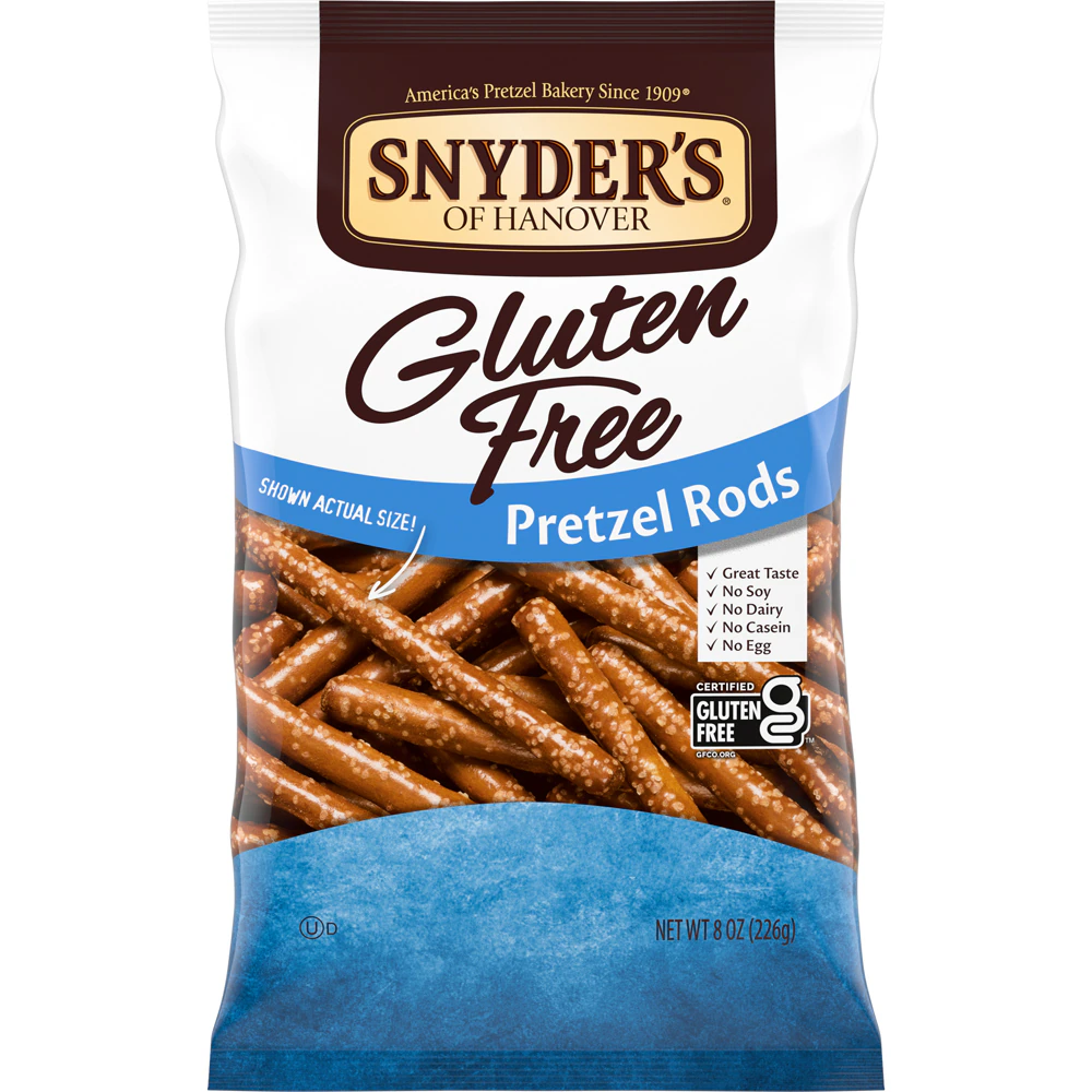 Snyder's Of Hanover Gluten Free Pretzel Rods -- 8 oz