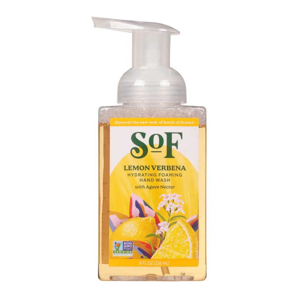 SOF Hydrating Foaming Hand Wash Lemon Verbena -- 8 fl oz