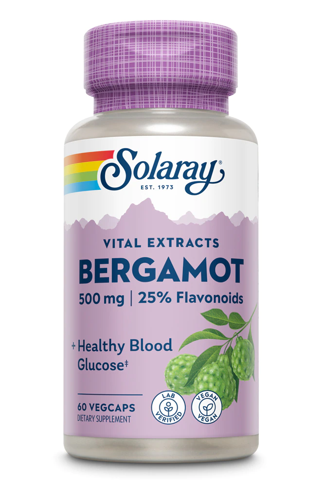 Solaray Advanced Formula Bergamot Cardiovascular Support -- 60 VegCaps
