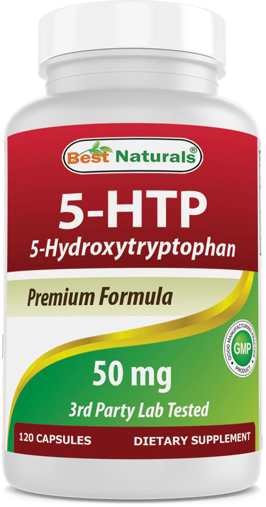 Best Naturals 5-HTP -- 50 mg - 120 Capsules