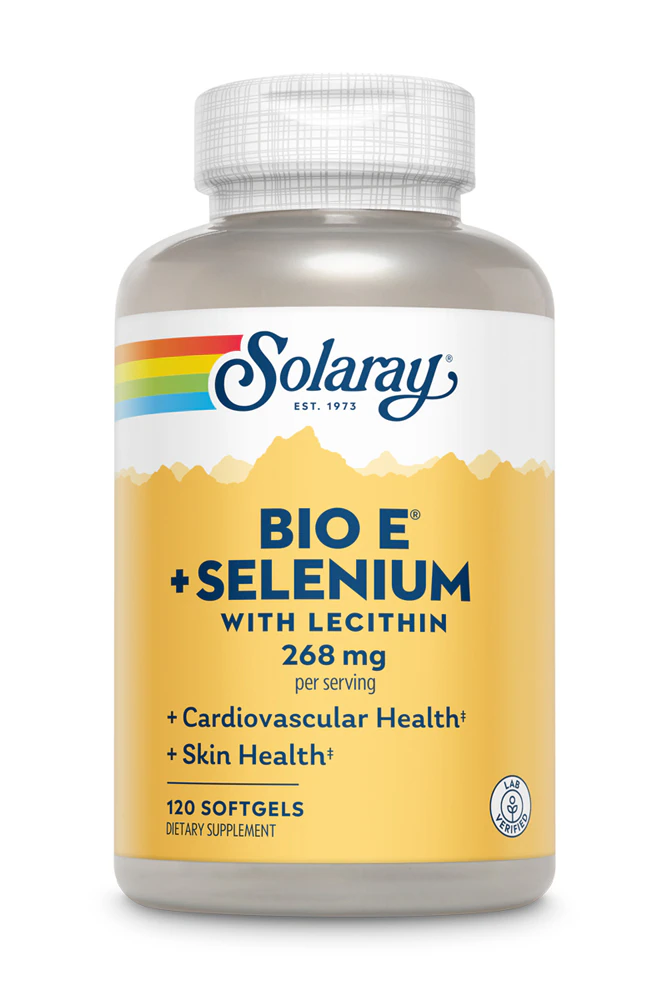 Solaray Bio E? plus Selenium -- 400 IU - 120 Softgels