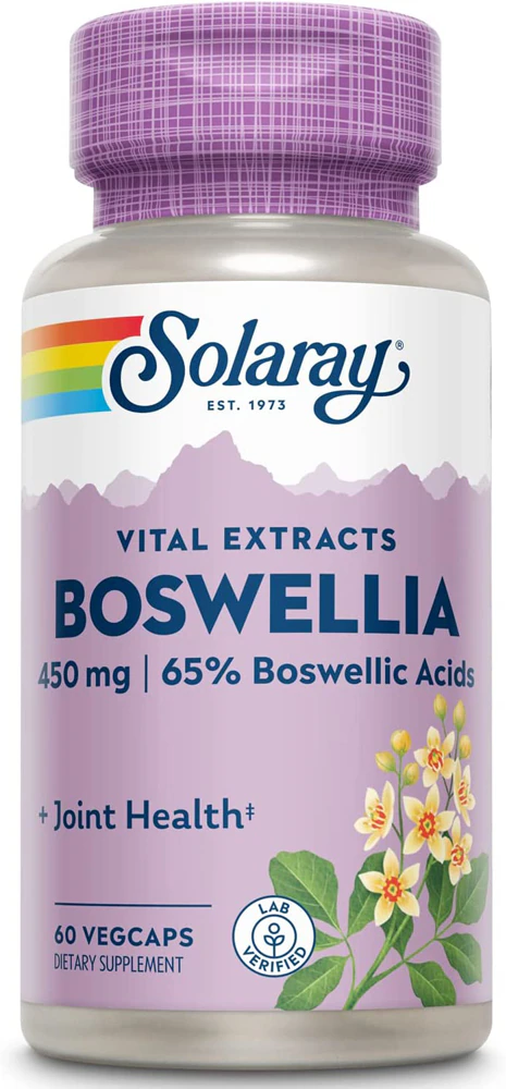 Solaray Boswellia -- 450 mg - 60 VegCaps