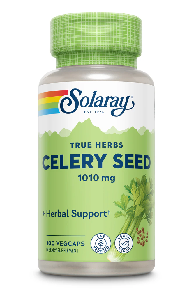 Solaray Celery Seed -- 1010 mg - 100 VegCaps