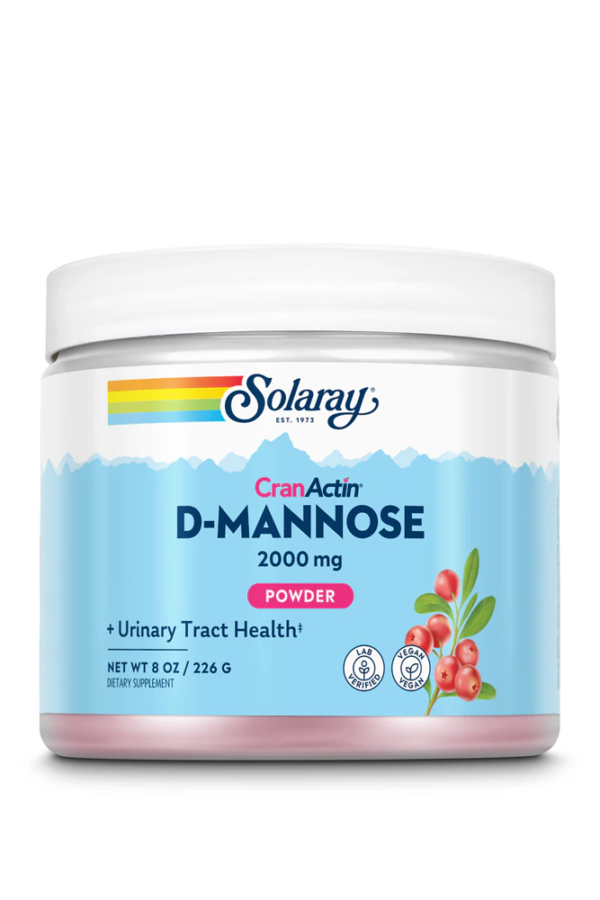 Solaray D-Mannose with CranActin -- 8 oz