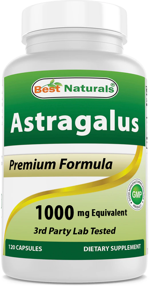 Best Naturals Astragalus -- 1000 mg - 120 Capsules