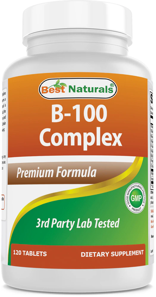 Best Naturals B-100 Complex -- 120 Tablets