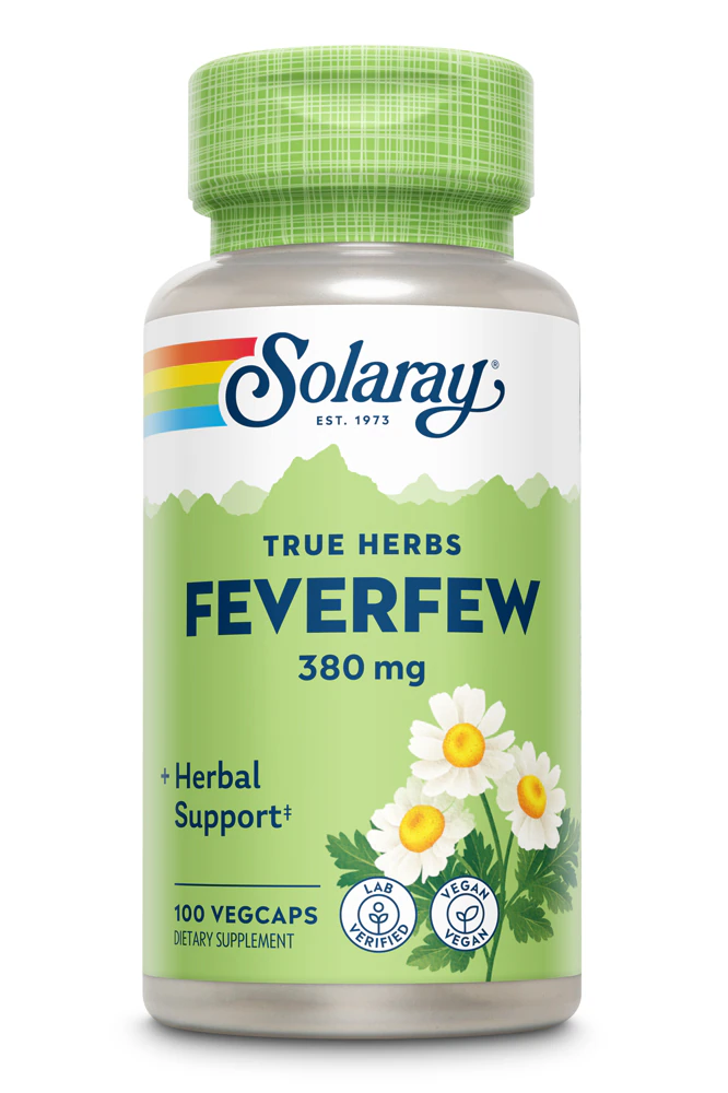 Solaray Feverfew -- 100 VegCaps