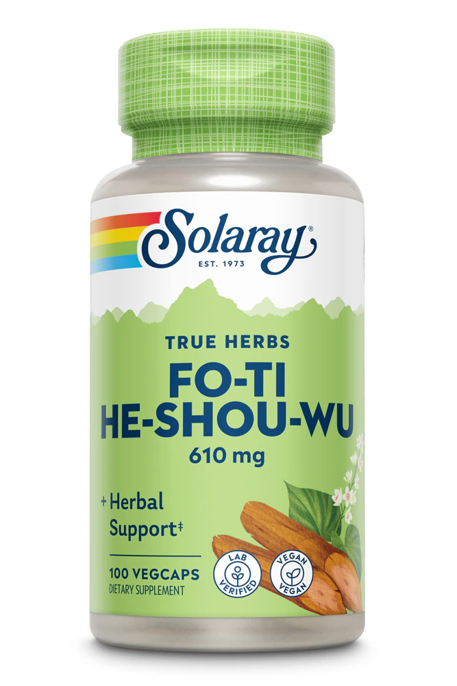 Solaray Fo-Ti Ho-Shou-Wu -- 100 Capsules
