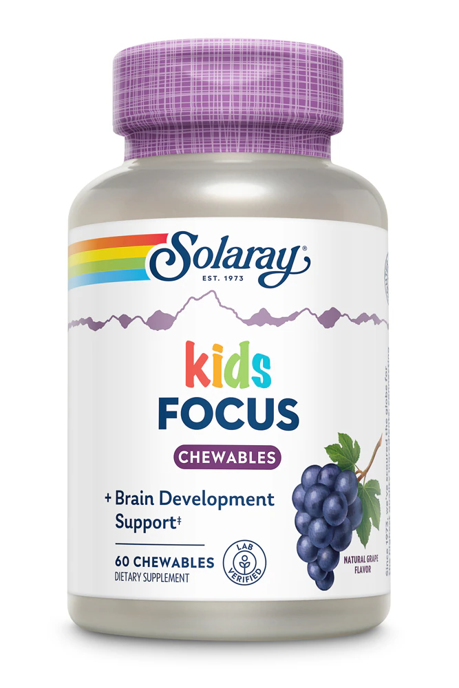 Solaray Focus for Children? Grape -- 60 Chewables