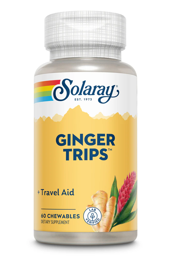 Solaray Ginger Trips? Chewable -- 60 Chewables