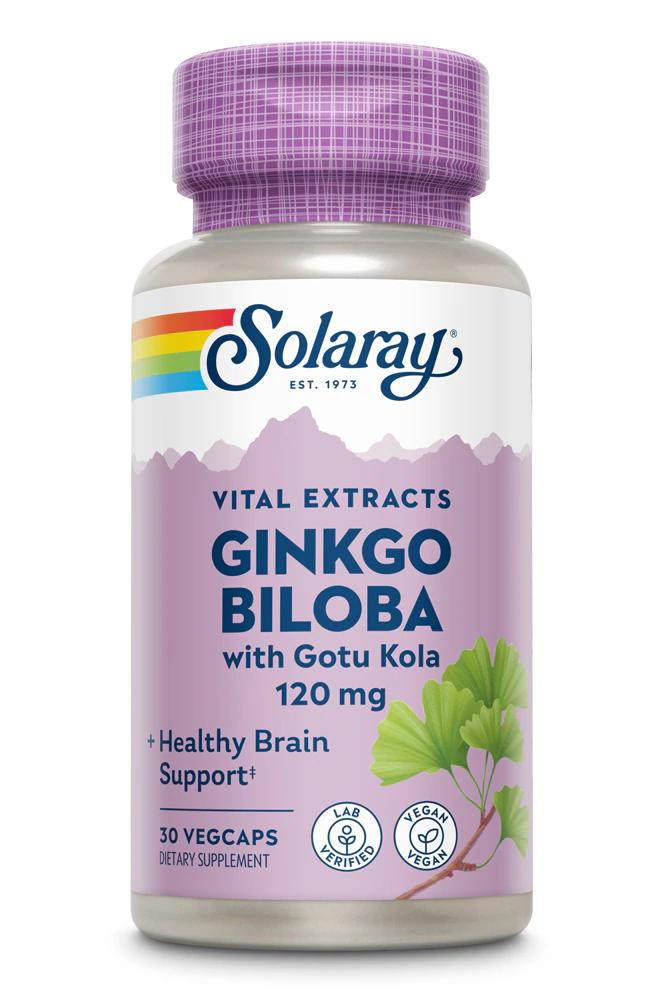 Solaray Ginkgo Biloba -- 30 Capsules