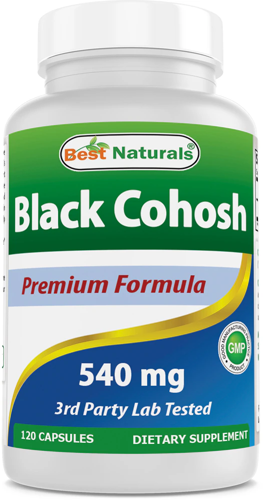 Best Naturals Black Cohosh -- 540 mg - 120 Capsules