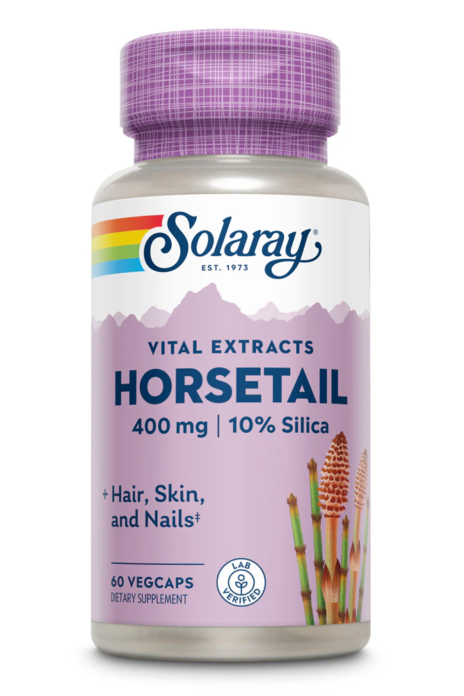 Solaray Horsetail Aerial Extract -- 400 mg - 60 VegCaps