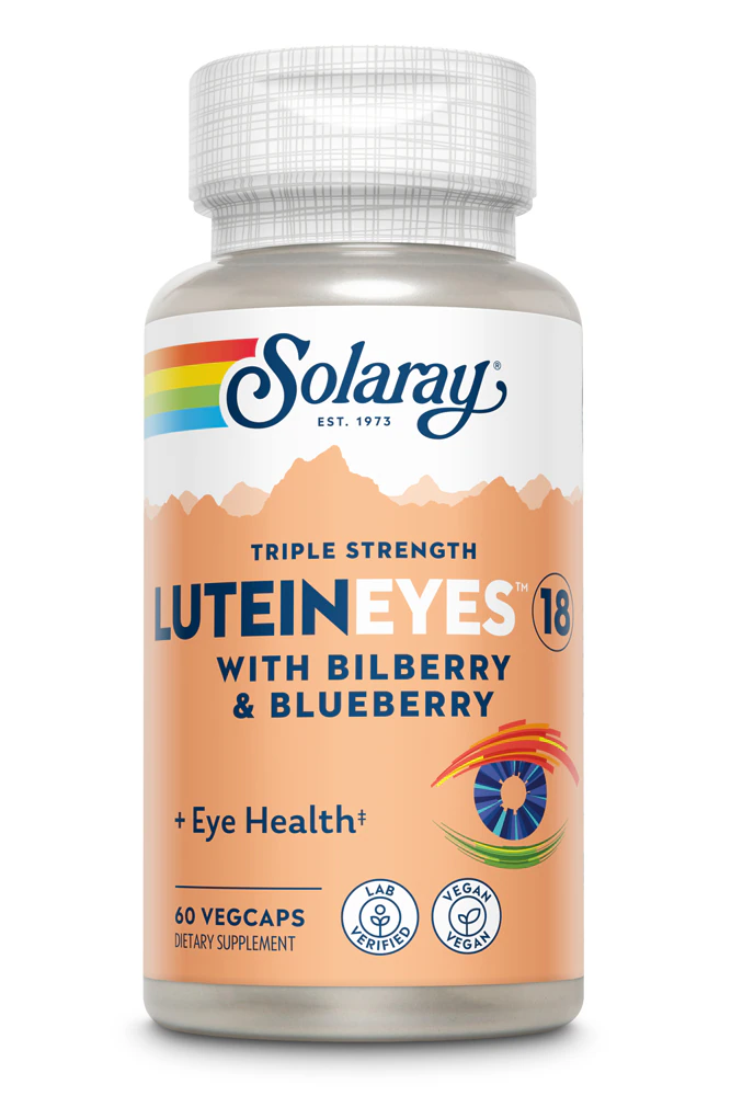 Solaray Lutein Eyes? Triple Strength -- 18 mg - 60 VegCaps